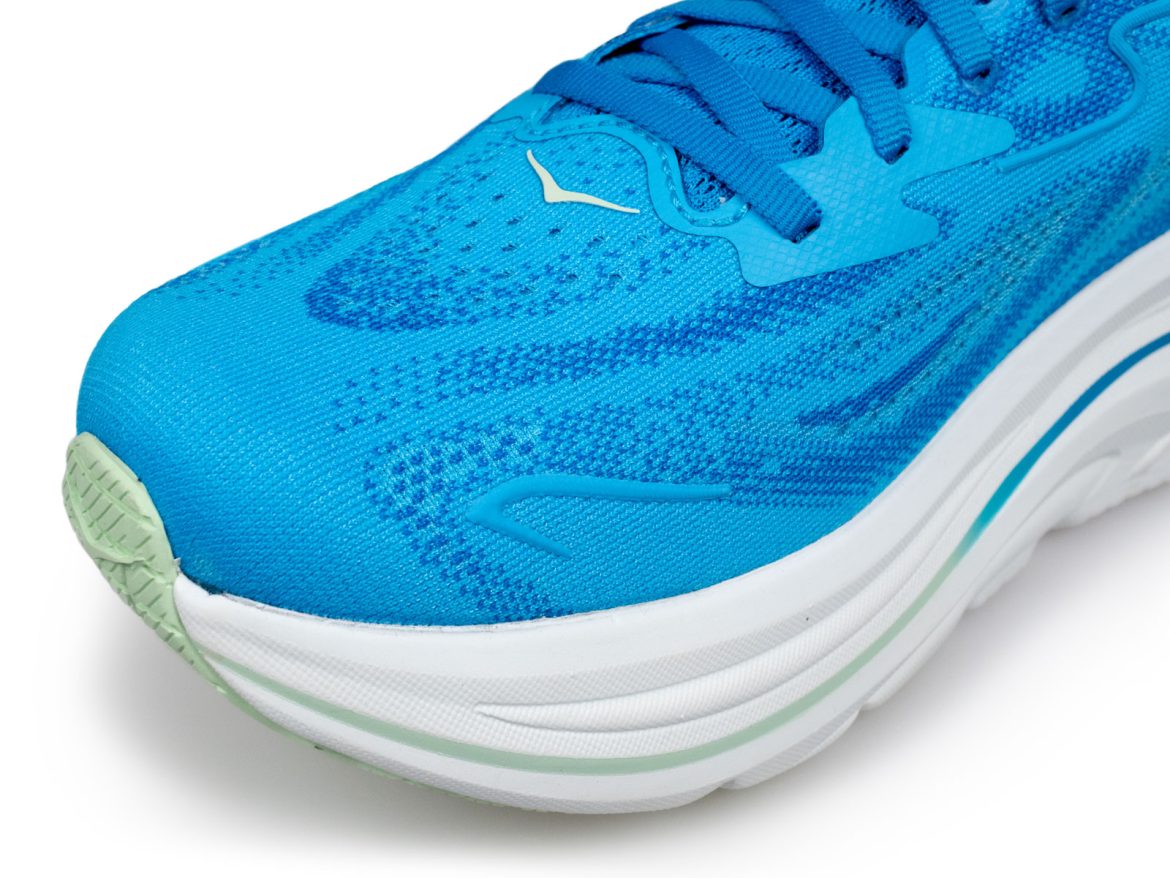 Hoka_Clifton_10_toebox The toe box of the Hoka Clifton 10.