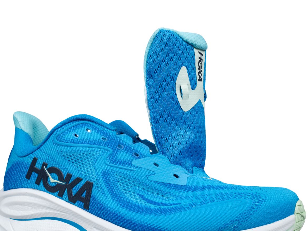 Hoka_Clifton_10_tongue The tongue of the Hoka Clifton 10.