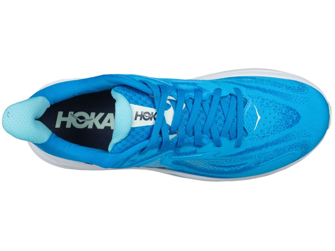 Hoka_Clifton_10_top The top view of the Hoka Clifton 10.