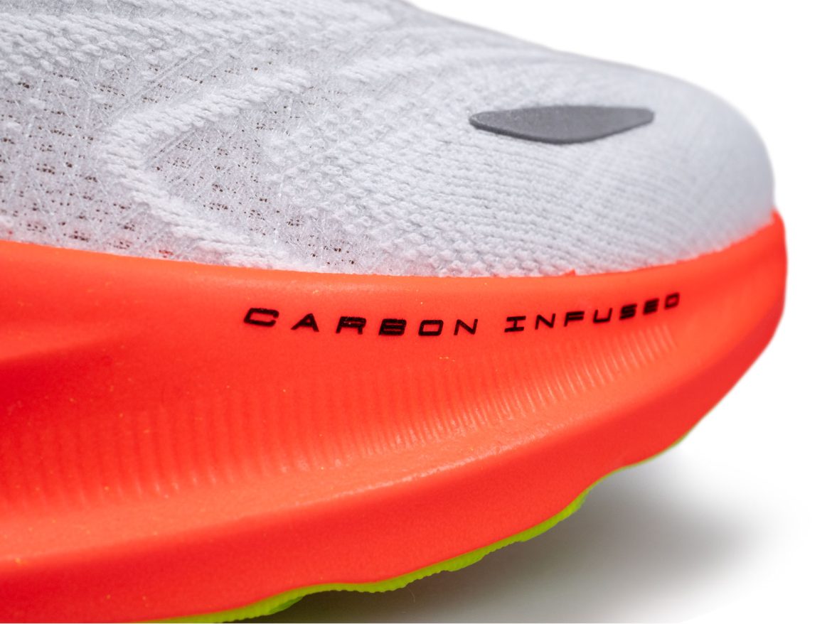 Skechers_Aero_Spark_carbon_infused The carbon infused midsole of the Skechers Aero Spark.