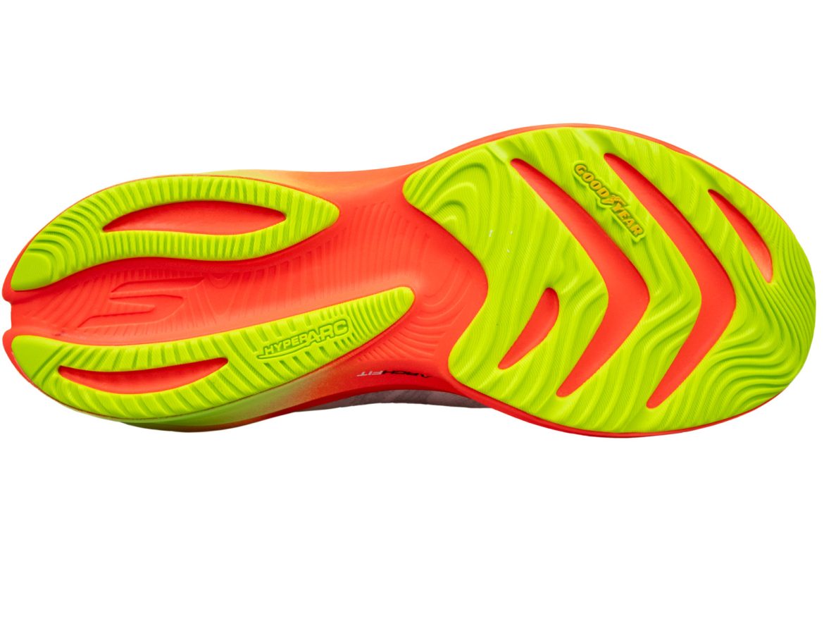 Skechers_Aero_Spark_outsole The outsole of the Skechers Aero Spark.