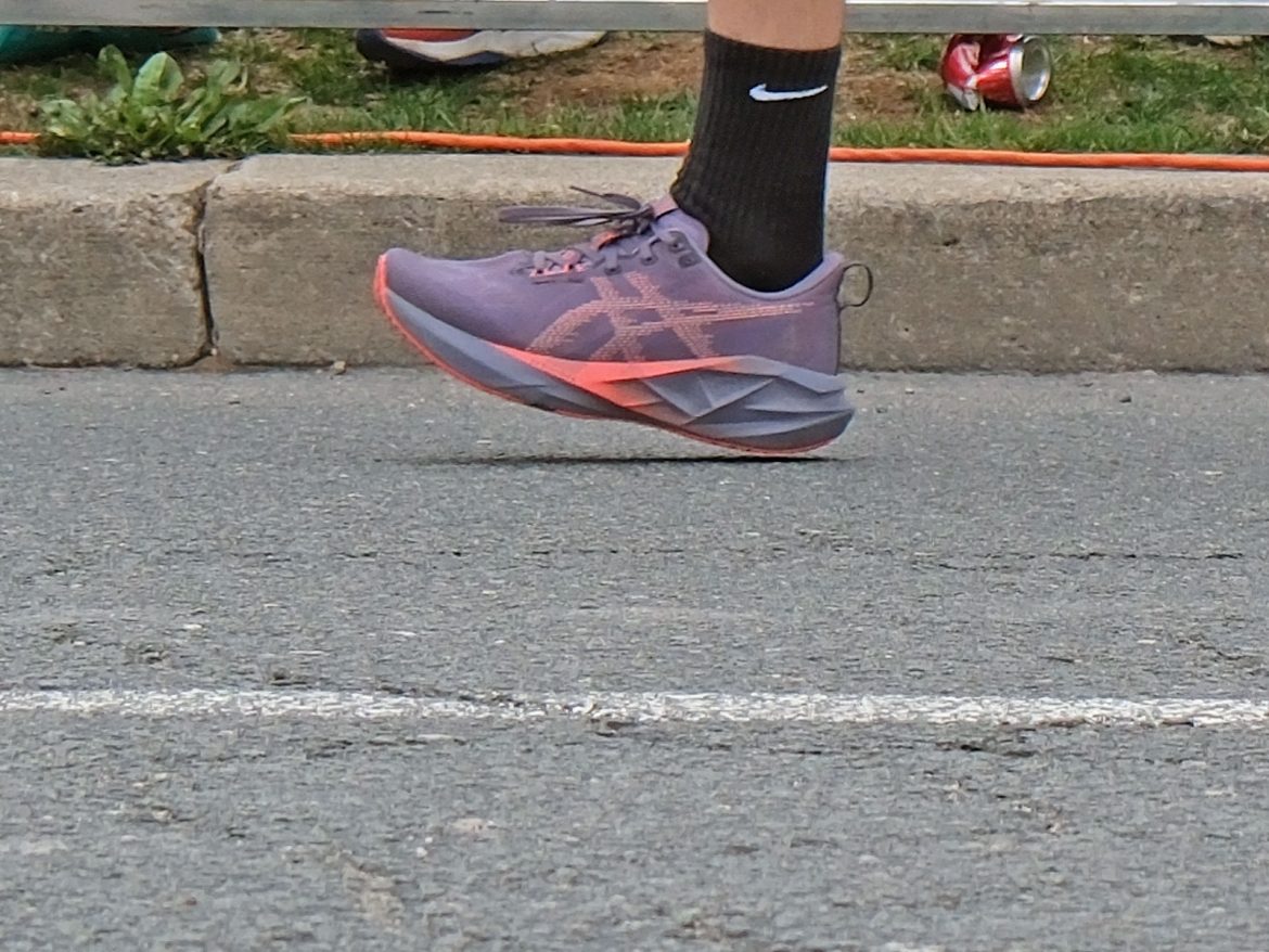 Asics-Novablast_5_on_road The Asics Novablast 5 on the road.