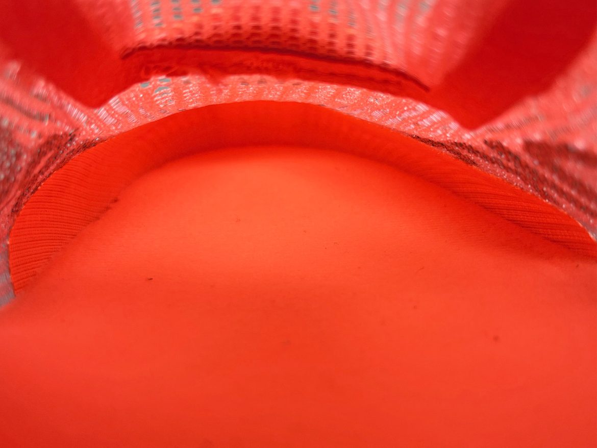 The interior of the Brooks Hyperion Elite 5.