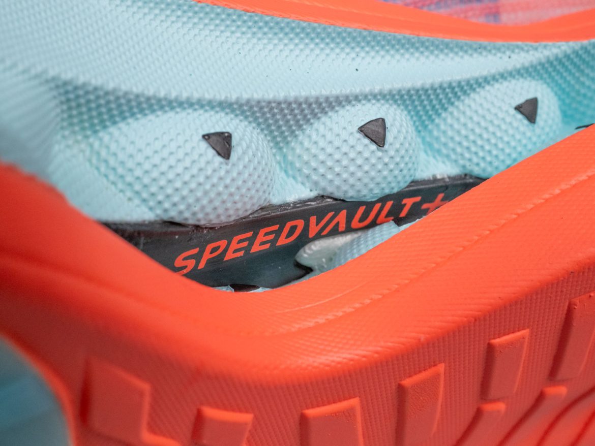 The Speedvault plate of the Brooks Hyperion Elite 5.