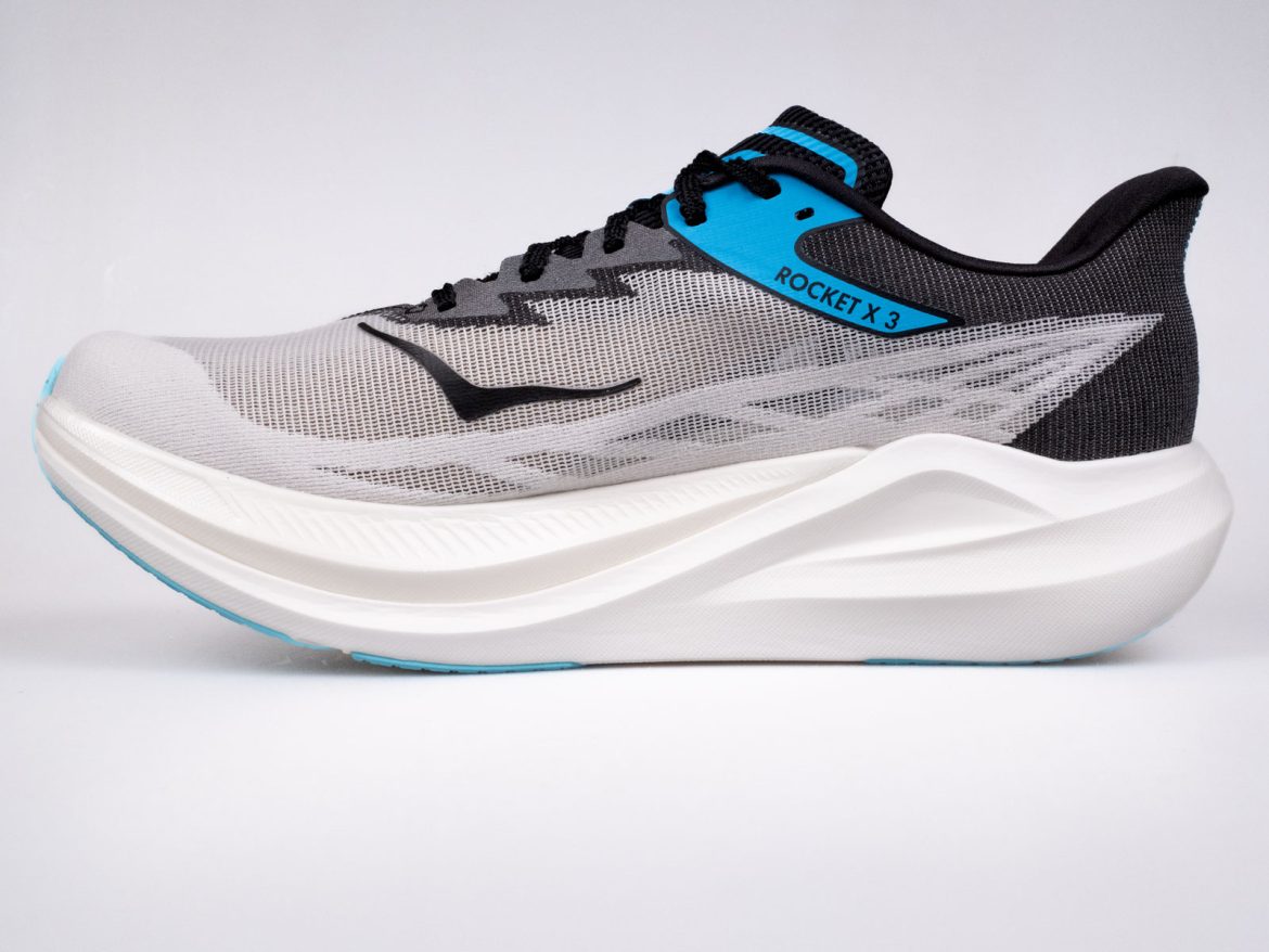 The upper of the Hoka Rocket X3.