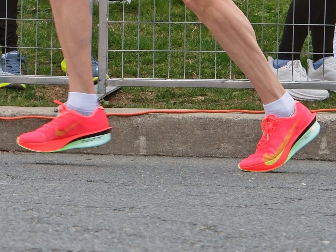 Nike-Vaporfly-4_on_road Nike Vaporfly 4 on road.