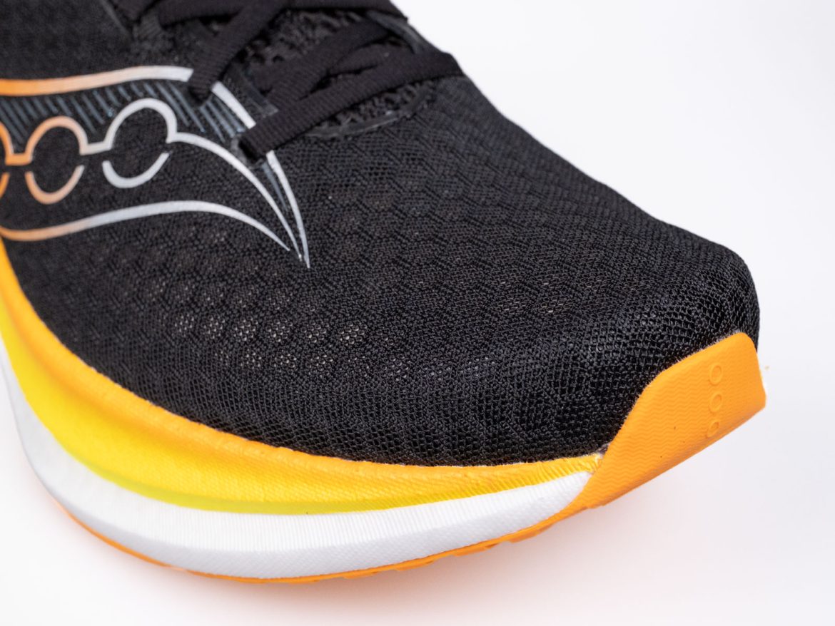 Saucony_Endorphin_Speed_5_toebox The toebox of the Saucony Endorphin Speed 5.
