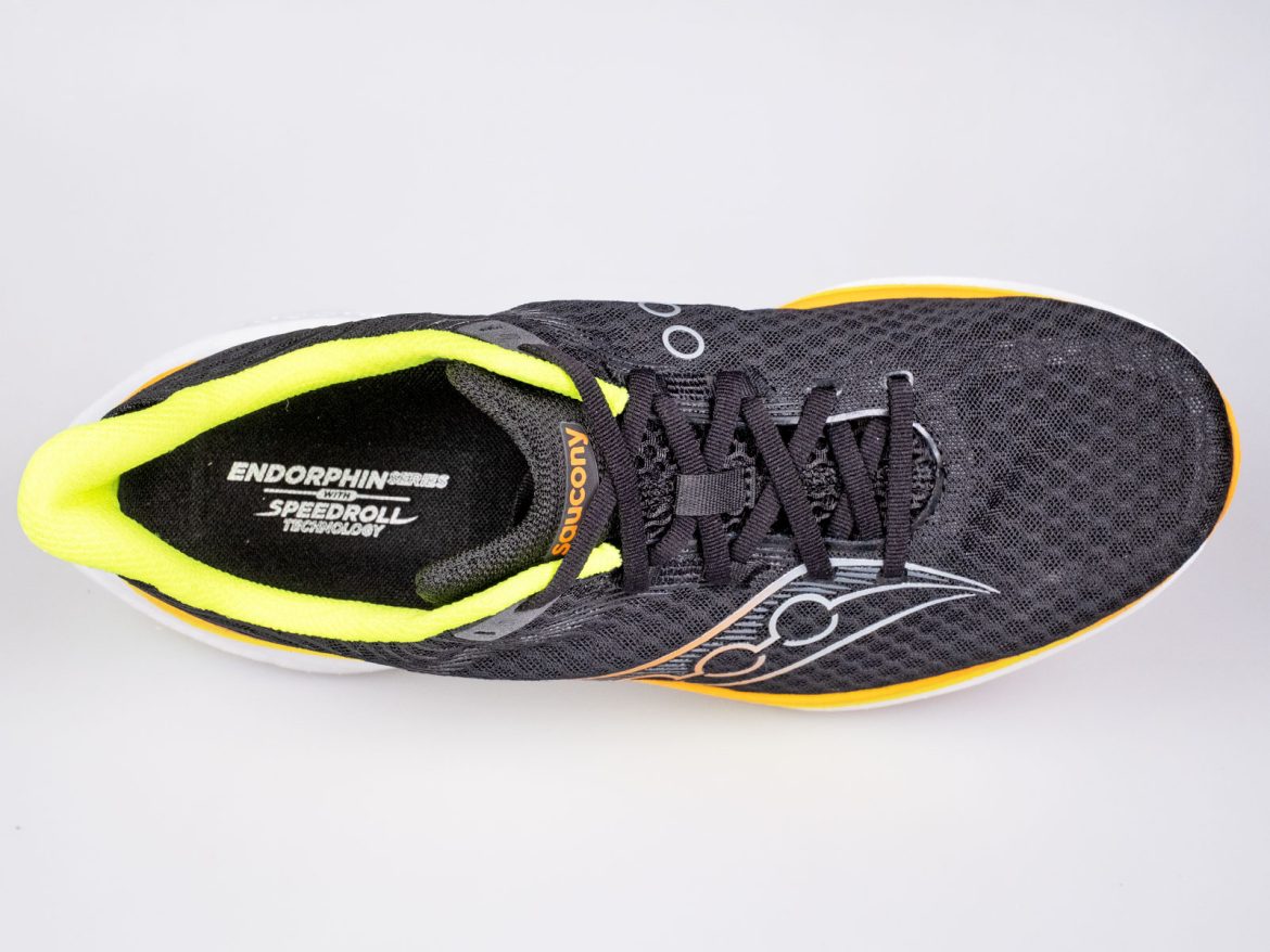 Saucony_Endorphin_Speed_5_top The top view of the Saucony Endorphin Speed 5.