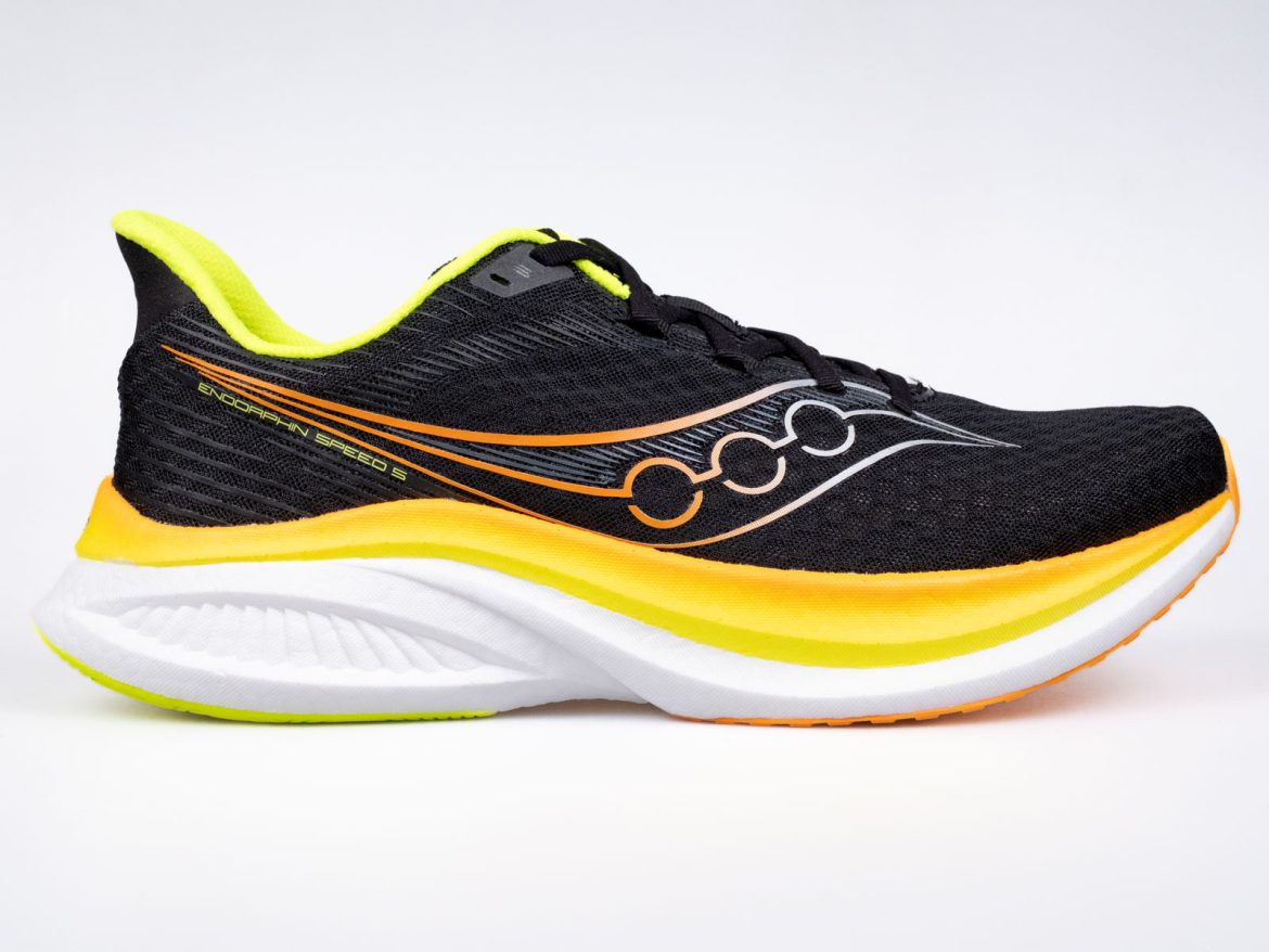 Saucony_Endorphin_Speed_5_upper The upper of the Saucony Endorphin Speed 5.