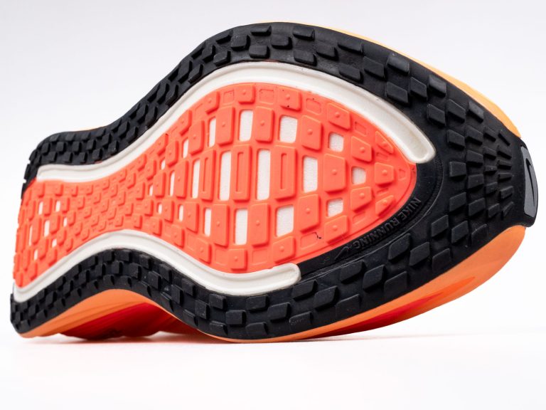 The forefoot outsole of the Nike Vomero Plus.