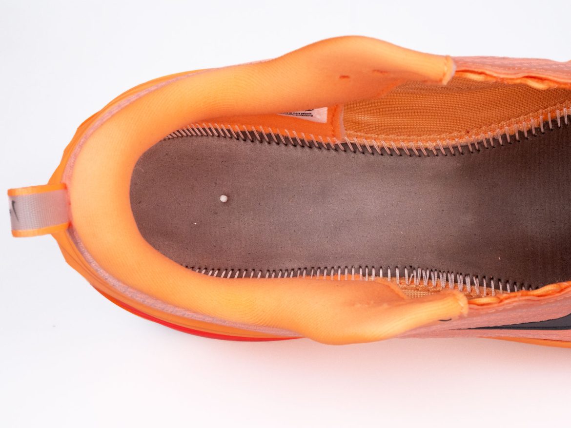 The foam lasting of the Nike Vomero Plus.