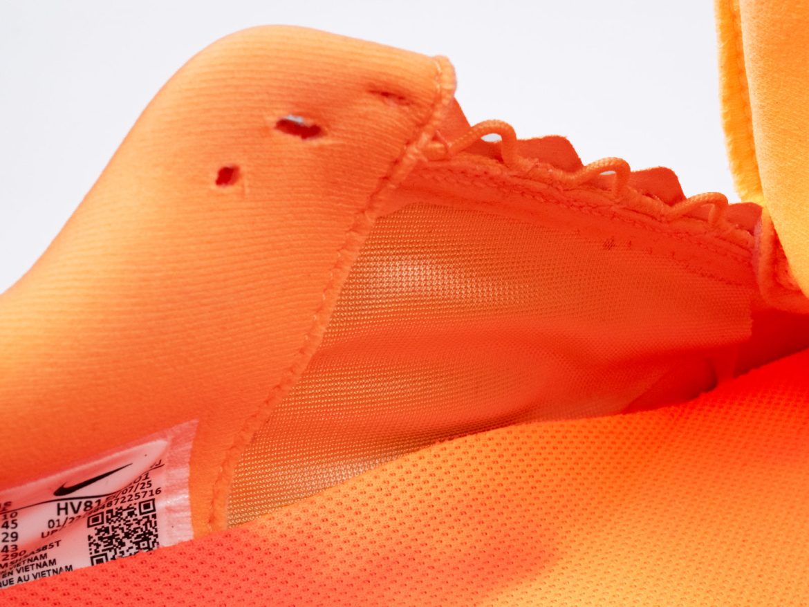 The midfoot lining of the Nike Vomero Plus.