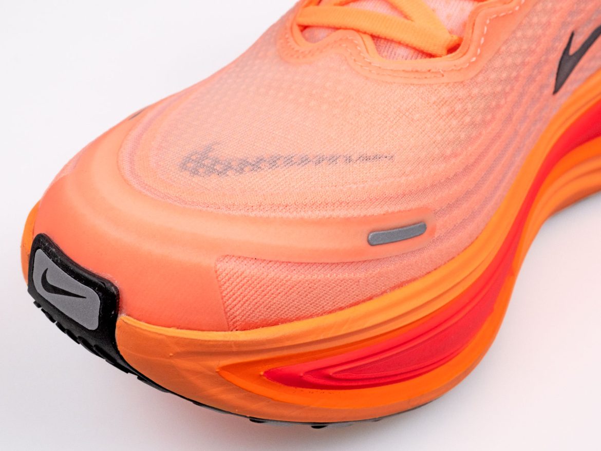 The toe-box of the Nike Vomero Plus.