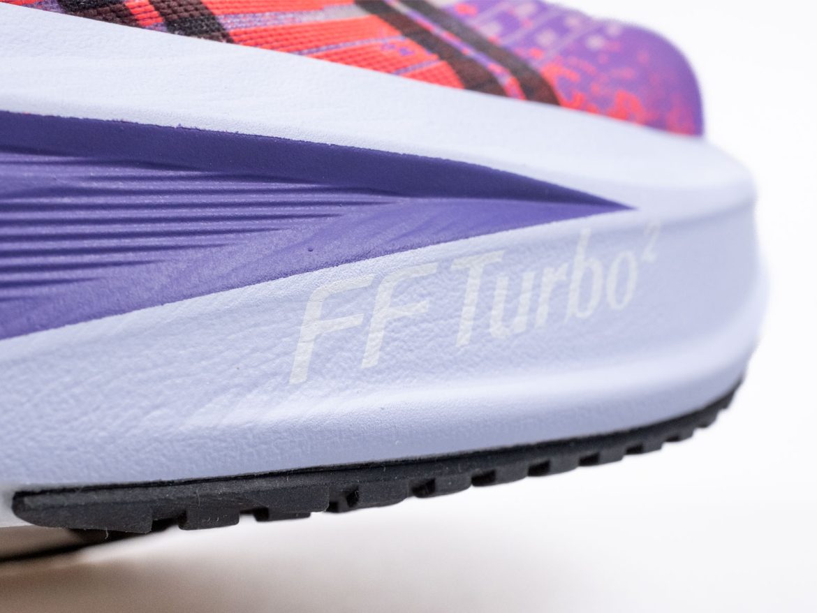 The FF Turbo foam of the Asics Megablast.