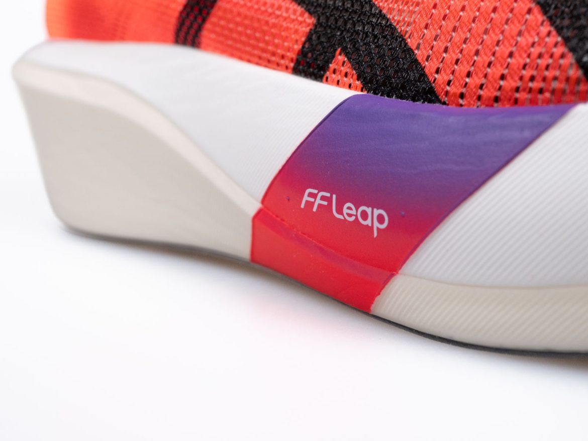 The FF Leap midsole of the Asics Metaspeed Edge Tokyo.