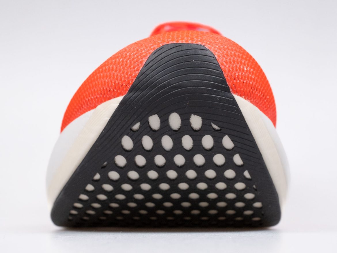 The midsole rocker of the Asics Metaspeed Edge Tokyo.