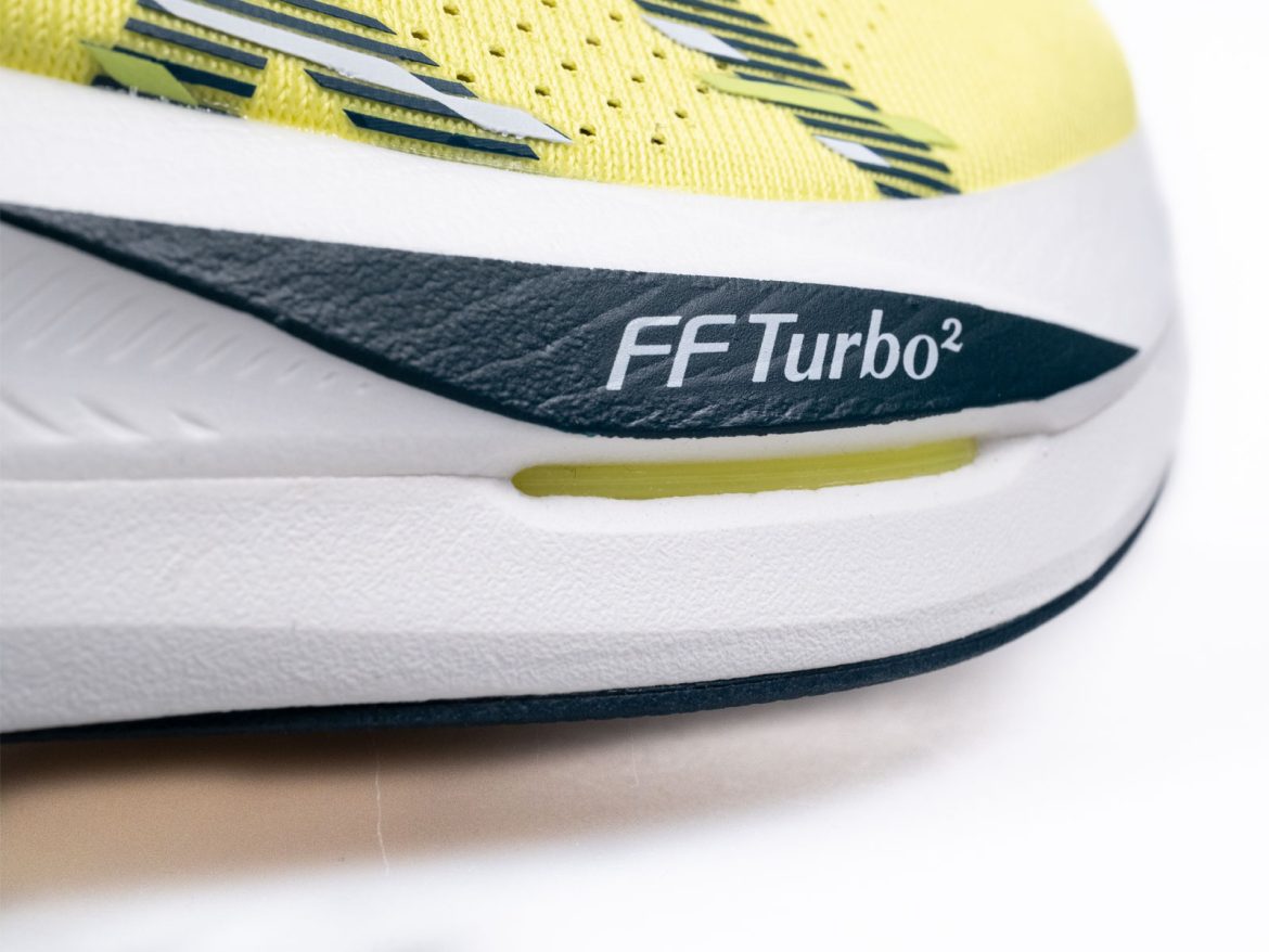 The FF Turbo foam of the Asics Sonicblast.