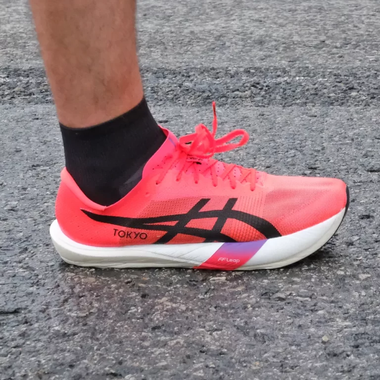 Asics Metaspeed Edge Tokyo recreational landing.