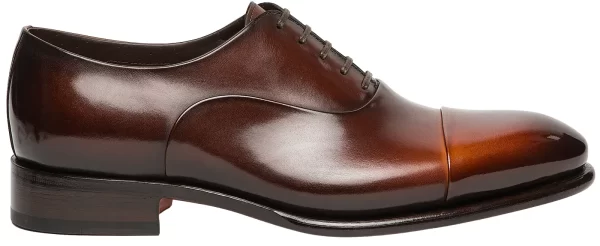 Santoni Carter Cap toe product box.