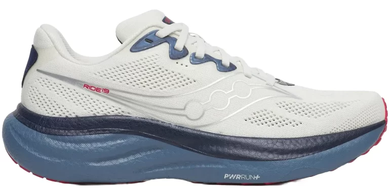 Saucony Ride 19 product box.