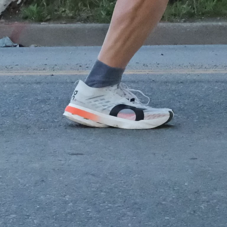 3 On Cloudboom Strike forefoot loading