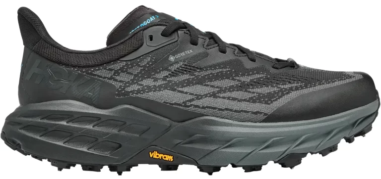 Hoka Speedgoat 5 GTX spike product box.