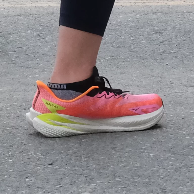 2 Hoka Mach X3 heavy women midstance
